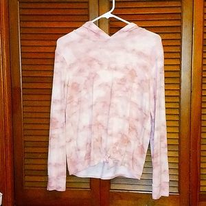 Pink thin sweatshirt from Old Navy.